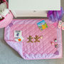 Children's Gingerbread Pink Floor And Play Mat, thumbnail 2 of 5