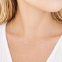 Sterling Silver Multiple Lucky Clover Necklace, thumbnail 1 of 7