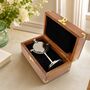 Personalised 16th Anniversary Silver Colour Desk Clock, thumbnail 1 of 10