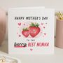 Mothers Day Card For Nan Nanny Or Nonna, thumbnail 1 of 7