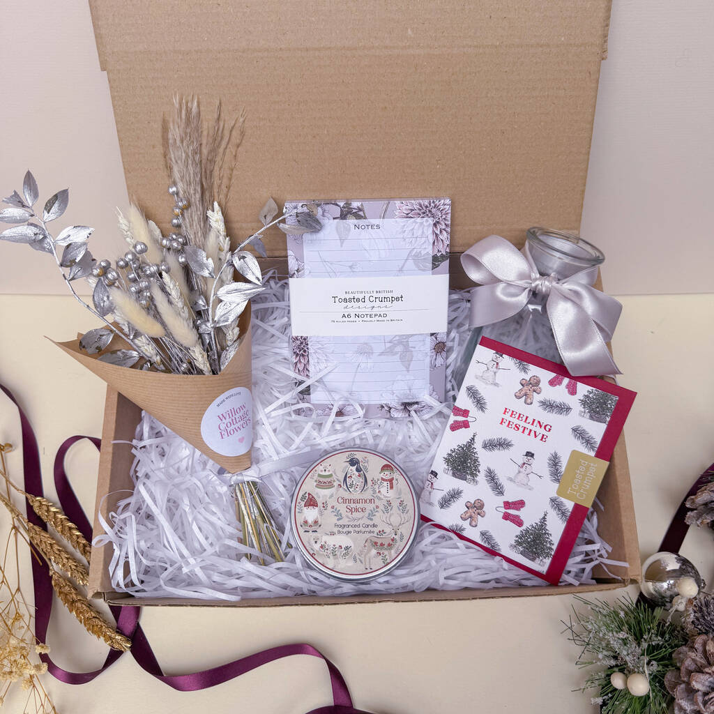 Silver Christmas Gift Hamper, 1 of 9