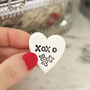 Porcelain Pocket Xoxo With Personalised Card, thumbnail 1 of 9