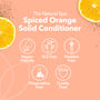 Spiced Orange Conditioner Bar For All Hair Types, thumbnail 4 of 9