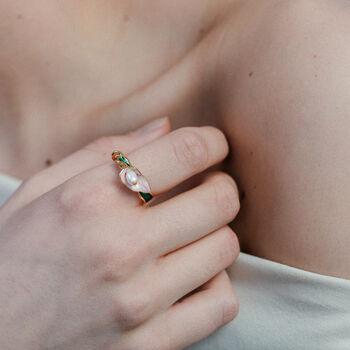 Calla Lily Ring, 2 of 4