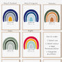 Personalised Nursery Rainbow Print, thumbnail 7 of 8