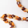 Earthy Tones Paper Chain Garland, Three Meters Long, thumbnail 7 of 8