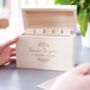 Personalised New Home Wooden Recipe Box, thumbnail 2 of 12