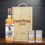 Personalised Alcohol Free Captain Morgan's Spiced Rum Set, thumbnail 1 of 3