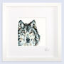 Inky Wolf Illustration Print, thumbnail 5 of 10