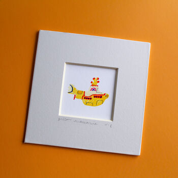 Yellow Submarine Mini Art Print, 3 of 9
