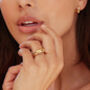 Gold Or Silver Dome Ring, thumbnail 5 of 11