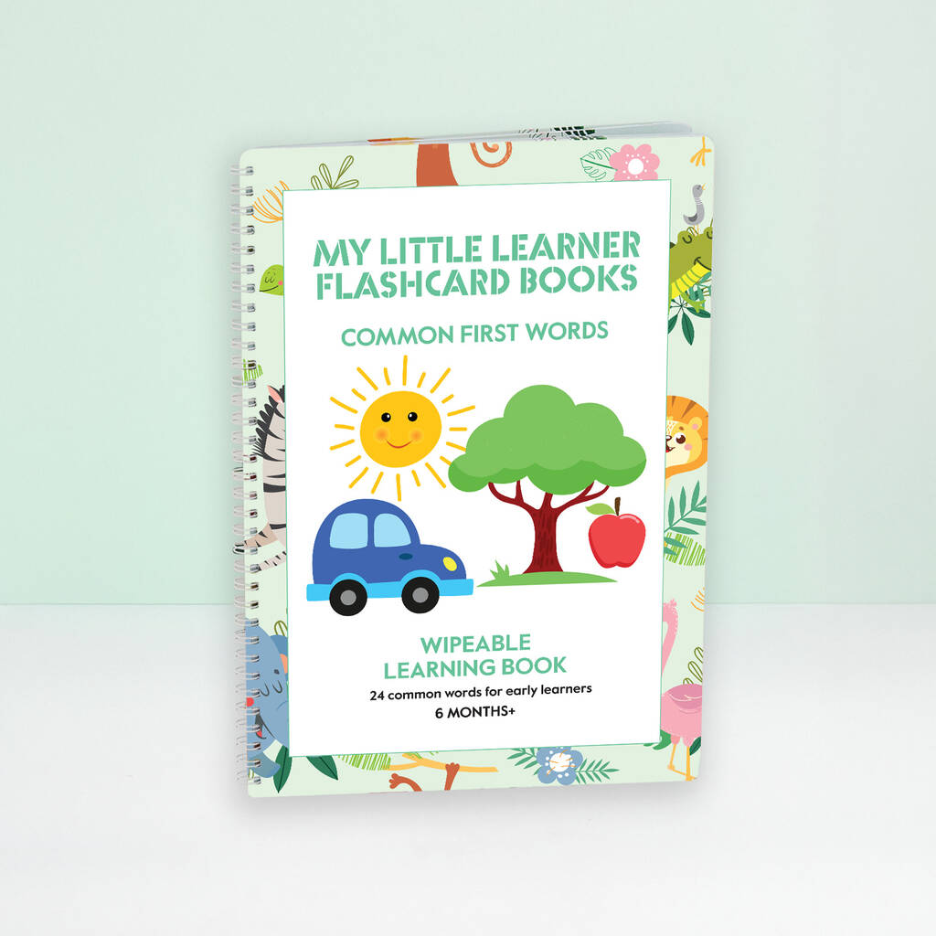 First Words Flashcard Book, 1 of 9