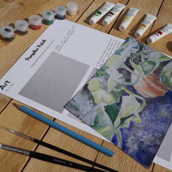 Autumnal Watercolour Art Box Learn To Paint, 11 of 12