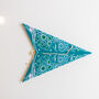 Teal Paper Star Decoration, thumbnail 7 of 9