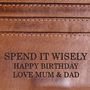Personalised Luxury Leather Credit Card Holder, thumbnail 6 of 10