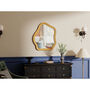 70x80 Cm Wall Mirror Vintage Gold Accent Mirror, thumbnail 3 of 11