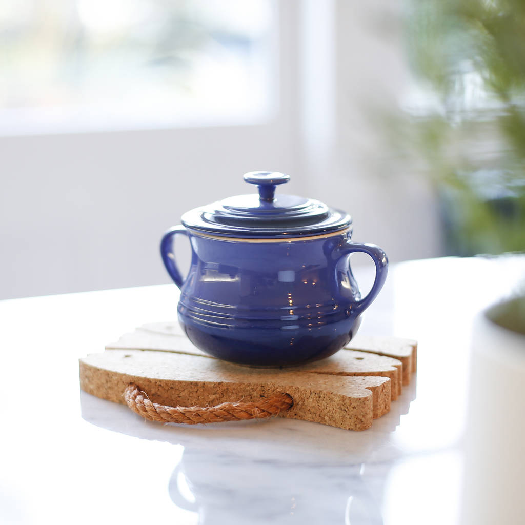 cork fish trivet by liga