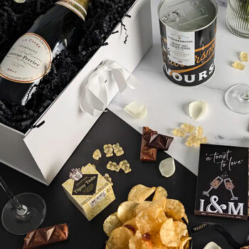 A Toast To Love Gift Box With Champagne, 3 of 12