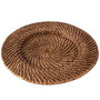 Round Wicker Charger, thumbnail 3 of 3