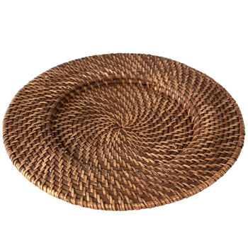 Round Wicker Charger, 3 of 3