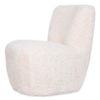 Mila Cream Boucle Chair, 2 of 3