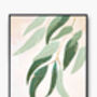 Australian Eucalyptus Leaf Original Artwork Art Print, thumbnail 3 of 4