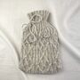 Fair Trade Cable Handknit Wool Hot Water Bottle Cover, thumbnail 6 of 12