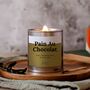Pain Au Chocolat Wood Wick Candle For Autumn, thumbnail 1 of 7