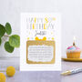 Personalised 80th Birthday Present Scratch Card, thumbnail 1 of 11