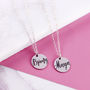 Sterling Silver Engraved Name Necklace, thumbnail 11 of 12