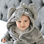 Personalised Elephant Gown And Elephant Comforter Set, thumbnail 10 of 12