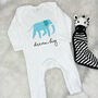 Elephant Dream Big Jungle Babygrow, thumbnail 11 of 12