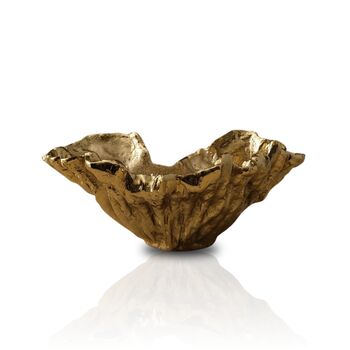 Handmade Handcrafted Abstract Brass Vase, 2 of 2