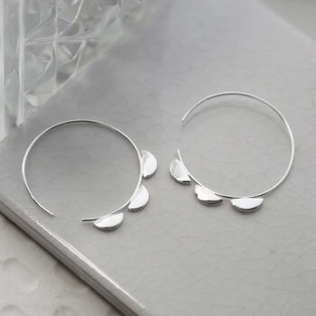 Sterling Silver Alaska Hoops, 5 of 6