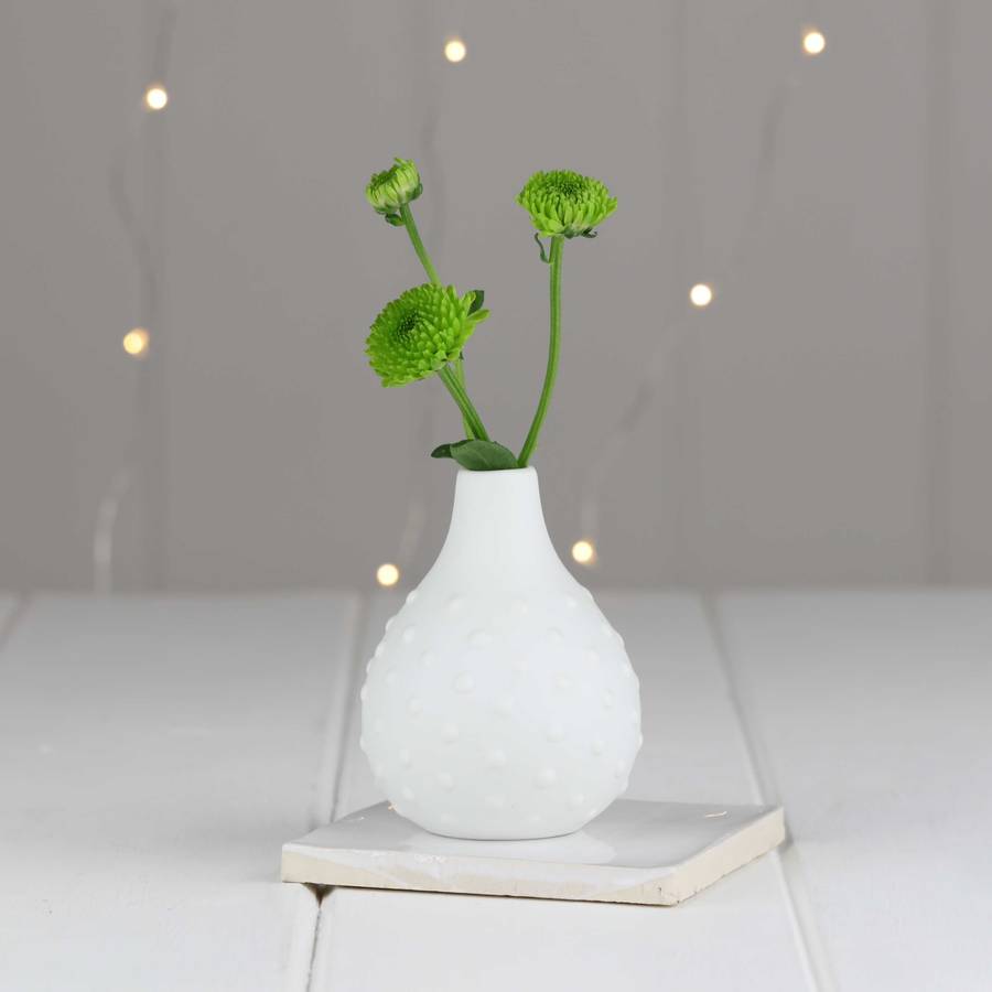 porcelain engraved flower vases by nest