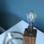 Personalised Wooden Engraved Lamp Stand, thumbnail 12 of 12