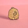 Peanut Enamel Pin | Cute Pin Badges, thumbnail 5 of 5