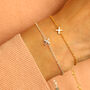 Kiss 'X' Bracelet In Silver Or 18ct Gold Vermeil Plated, thumbnail 2 of 5