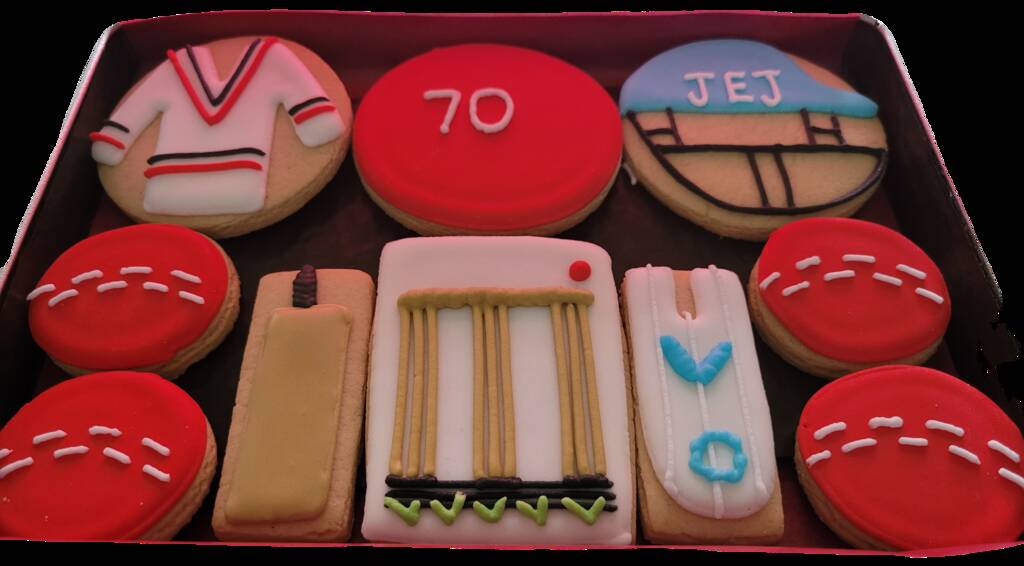 Personalised Cricket Biscuit Tin, 1 of 6
