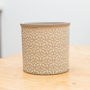 Grey Moroccan Style Indoor Plant Pot, thumbnail 2 of 2