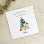 Personalised Little Sister Christmas Card, thumbnail 1 of 4