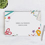 Personalised A4 Desk Planner Teacher Gift, thumbnail 6 of 7