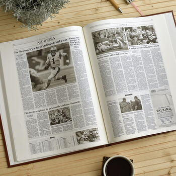 Carolina Panthers Personalised Gift Newspaper Book, 10 of 10