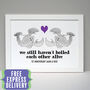 Personalised 1st Anniversary Print Gift, thumbnail 1 of 5