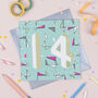 '14th' Birthday Card, thumbnail 2 of 2