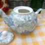 Two Cup Teapot In William Morris Anemone Design, thumbnail 6 of 8