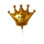 Gold Crown 'King Of Dads' 35' Foil Balloon, thumbnail 2 of 2