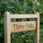Hanging House Sign Post, thumbnail 4 of 8