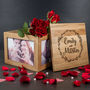 Romantic Oak Photo Keepsake Box, thumbnail 1 of 4
