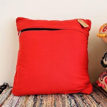 Rag Rug Rainbow Striped Cushion Cover And Inner, 3 of 7